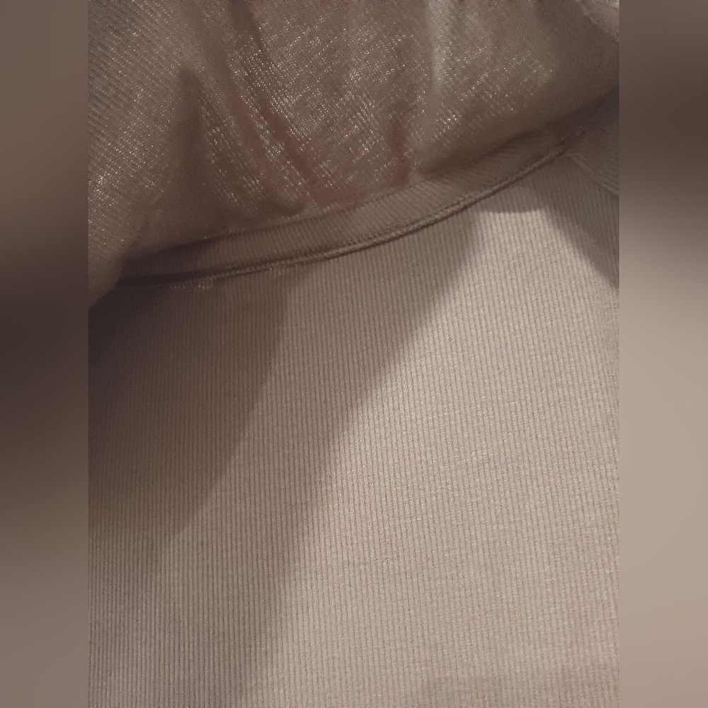 Express Gray Off Shoulder Dress - Picture 8 of 9